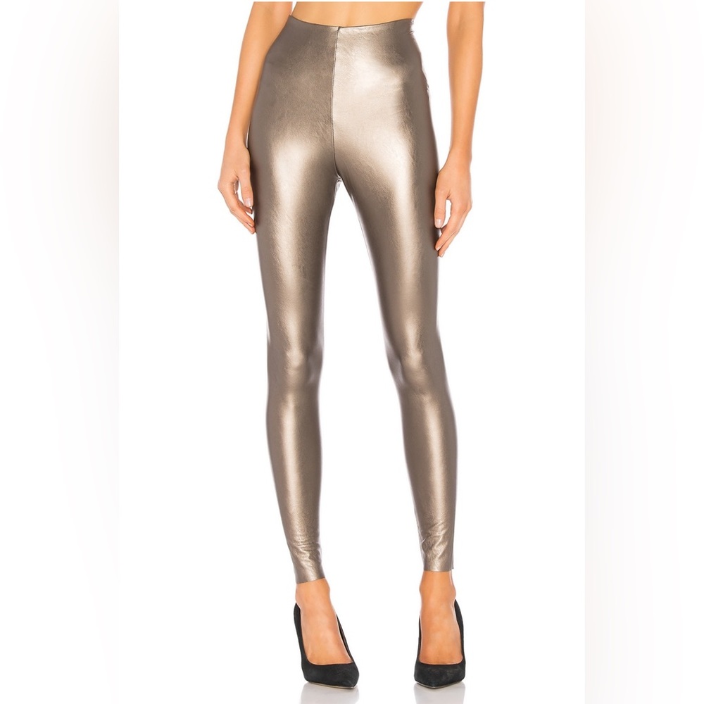 Commando Perfect Control Faux Leather Legging in Bronze